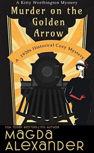 Book cover of Murder on the Golden Arrow 